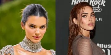 Vestidos transparentes y ropa interior a la vista: esta es la tendencia a la que ya se subieron Kendall Jenner y Megan Fox