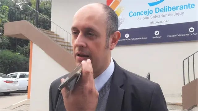 concejal Matías Domínguez (PJ Jujuy)