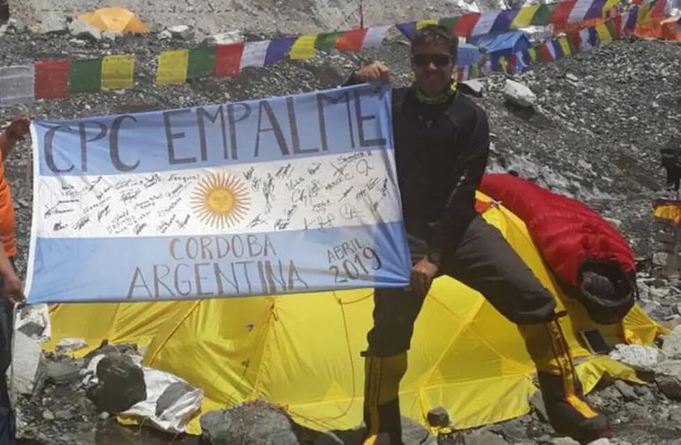 Ricardo Birn va por un nuevo desafío: escalar el pico más alto de la Antártida.