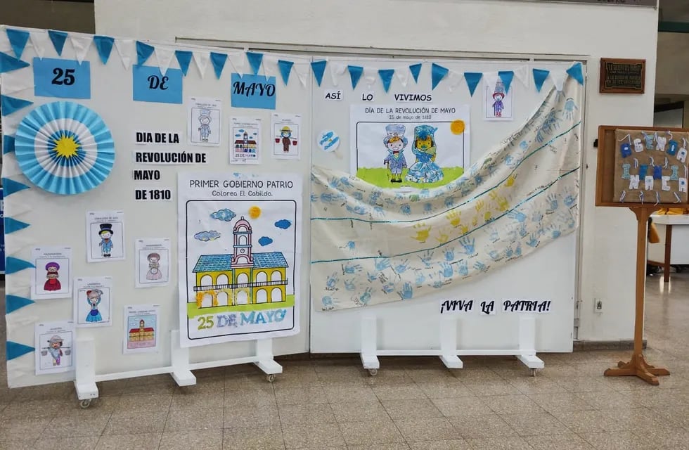 Con una exposición en el hall del municipio, Agenda de las Infancias cerró el mes de mayo