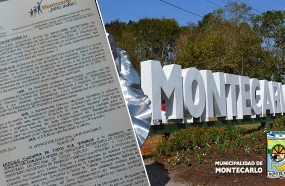 El municipio de Montecarlo se adhiere al protocolo de “Fiestas Seguras”.