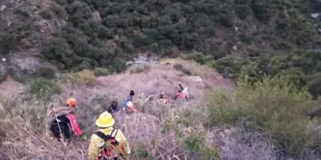 Rescataron a 8 turistas perdidos en las sierras de Comechingones