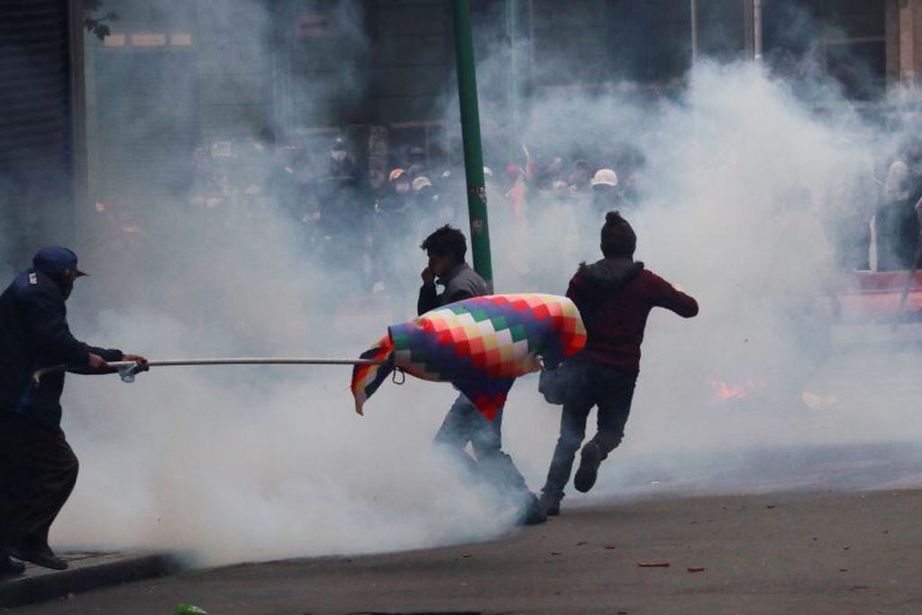 Incidentes con la policía. (REUTERS/Henry Romero).