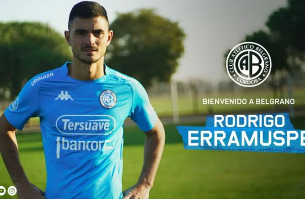 Rodrigo Erramuspe fue presentado en Belgrano.