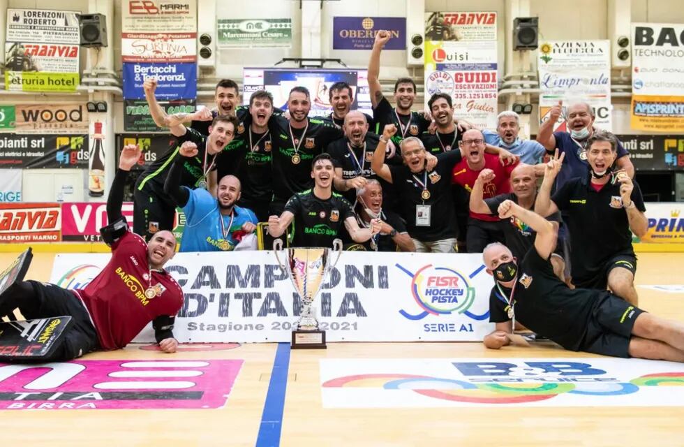 El arquero mendocino Valentín Grimalt se consagró campeón con el Amatori Lodi de la Serie A de Italia de hockey sobre patines.