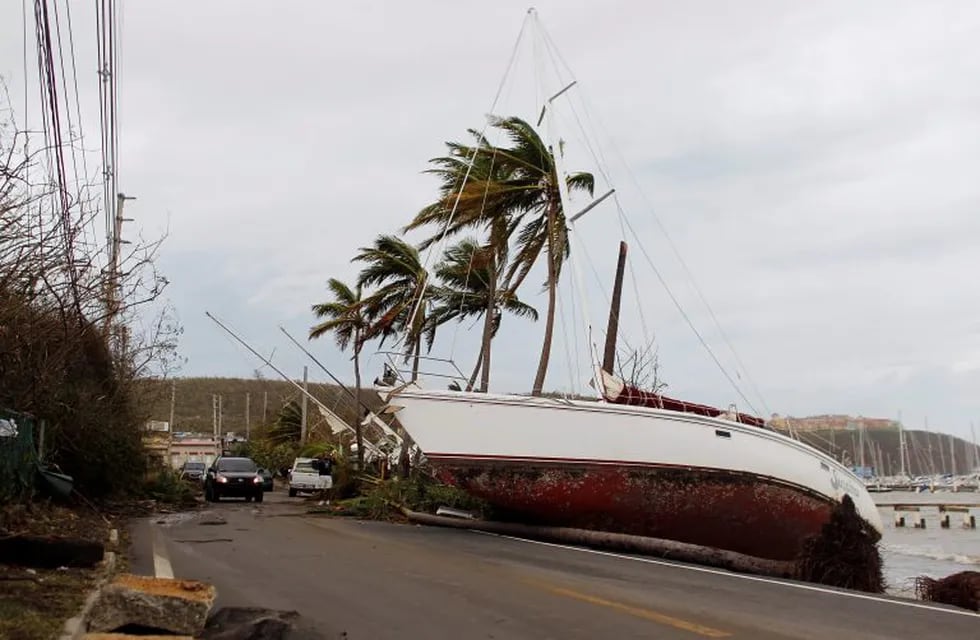 El Huracán María golpeó duro a Puerto Rico. (AFP)