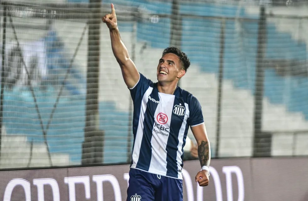El goleador de Talleres, Enzo Díaz, vuelve a la formación ante los tucumanos (Foto: Federico López Claro).