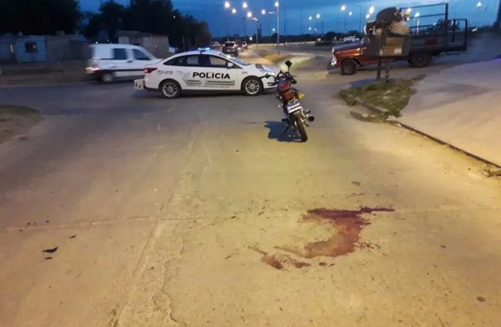 Una menor de San Luis está grave tras un accidente en moto
