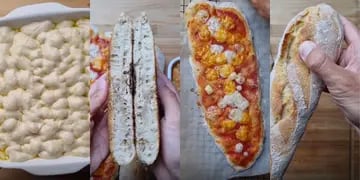 Receta 4 en 1: cómo hacer una masa para pizza, focaccia y más, con solo un kilo de harina