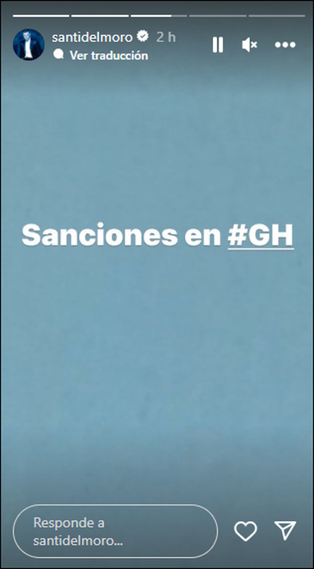 Santiago del Moro anunció que habrán sanciones en Gran Hermano esta noche.