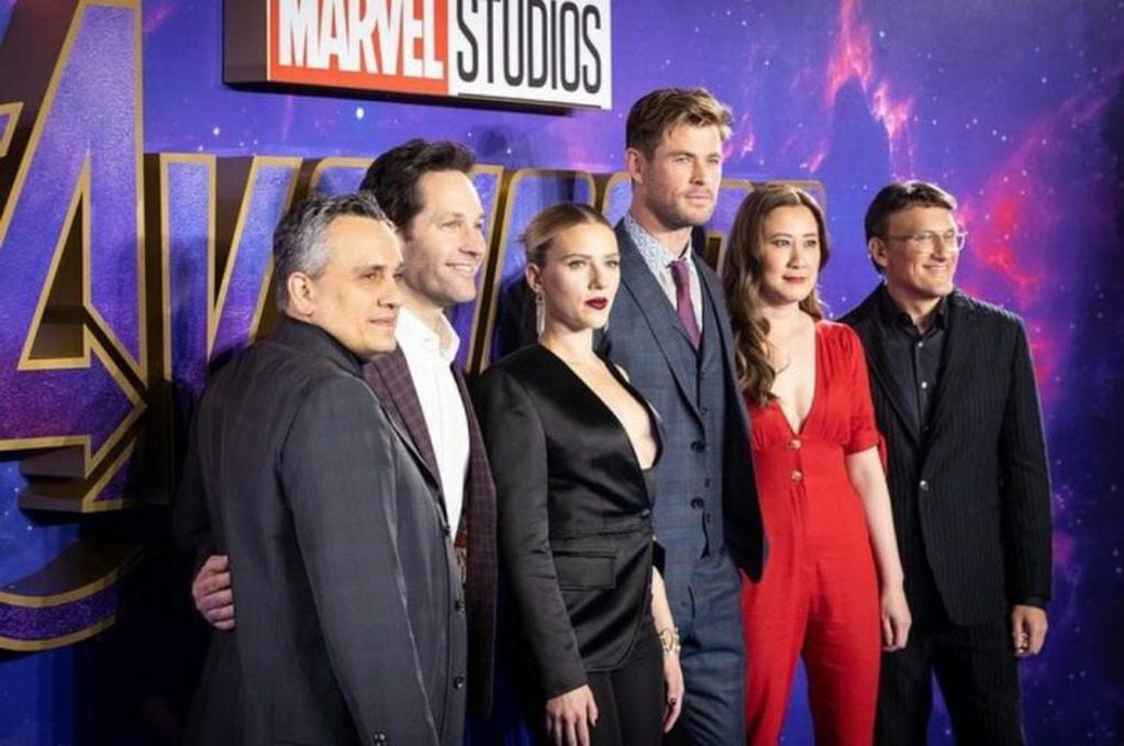 Scarlett Johansson en la premiere de Avengers: Endgame (Instagram)