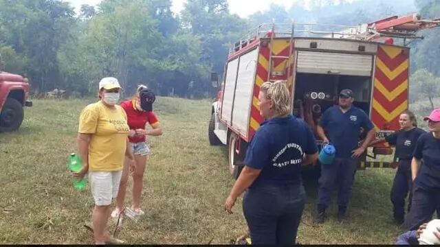 Salud Pública asiste a las localidades afectadas por los incendios