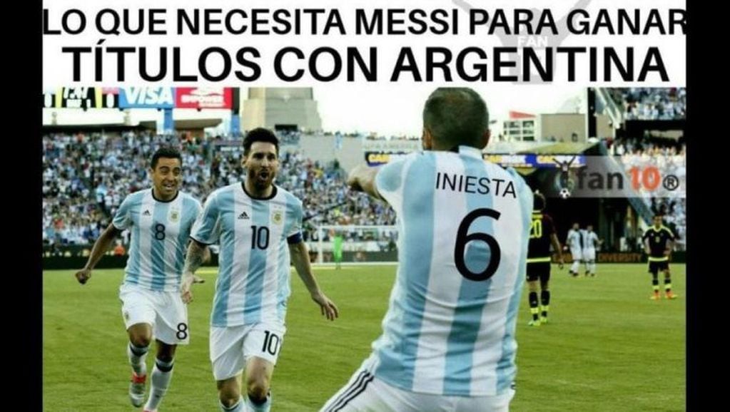 Memes post derrota de Argentina frente a Francia.