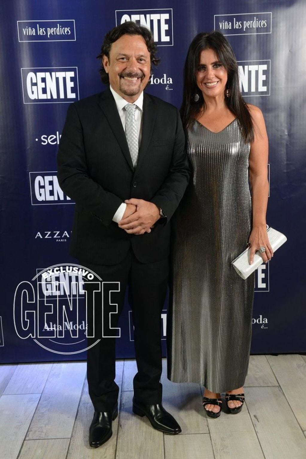 Gustavo Sáenz y su esposa Elena Cornejo San Miguel en la gala anual (Revista Gente)