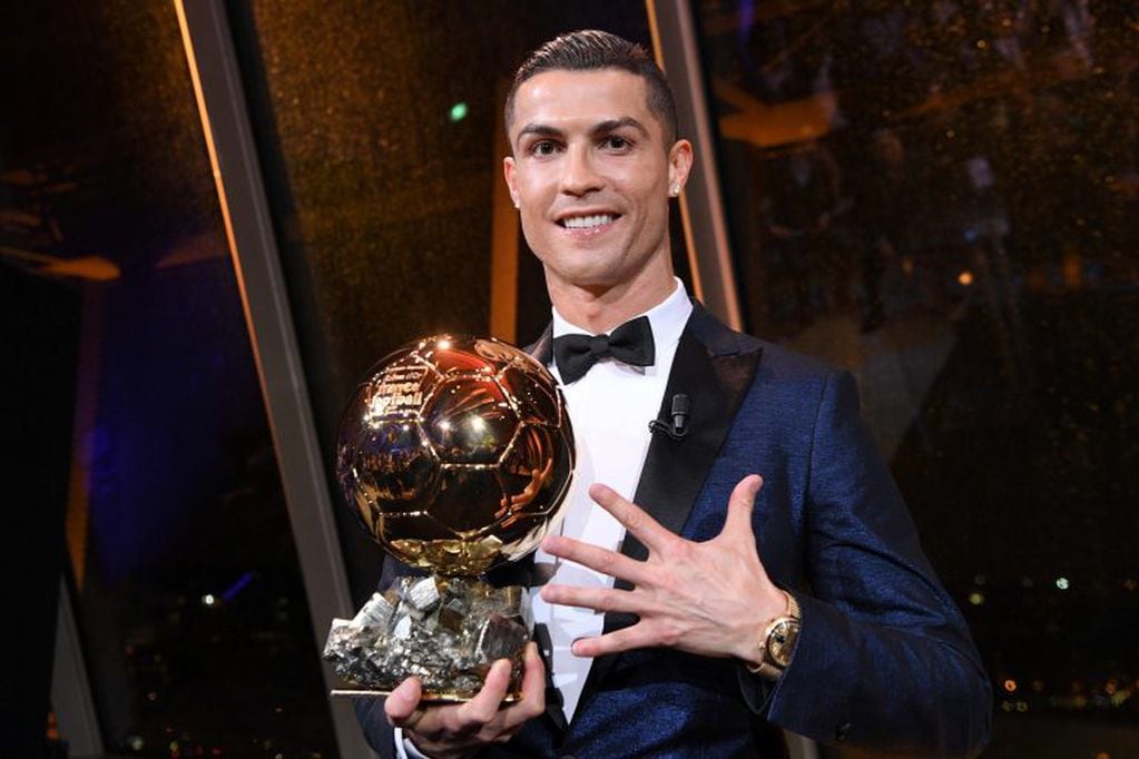 Cristiano Ronaldo ganó cinco Balones de Oro. (AFP)