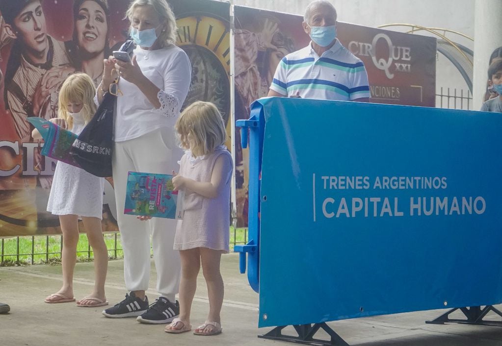 El ciclo organizado por Trenes Argentinos Capital Humano, ya contó con la participación de más de 5.400 visitantes del Tren Museo Itinerante y el Circo del Bicho Gómez.