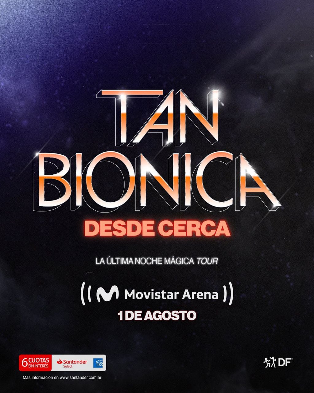 Tan Biónica anunció un show especial en Buenos Aires: cuándo y dónde será, y cómo comprar las entradas
