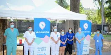 Campaña de vacunación contra el coronavirus en Santa Fe