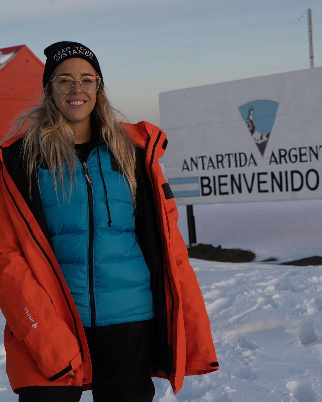 Nati Jota desde la Antártida Argentina