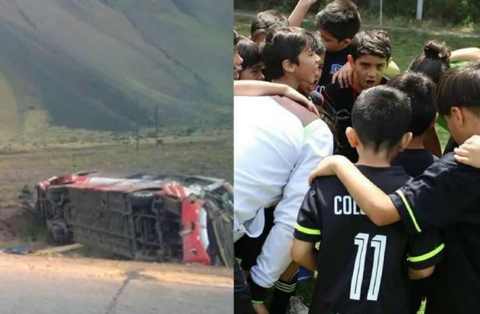 Tragedia en la Ruta 7 donde la Escuela de Fútbol del club chileno de Colo Colo sufrió un terrible accidente.