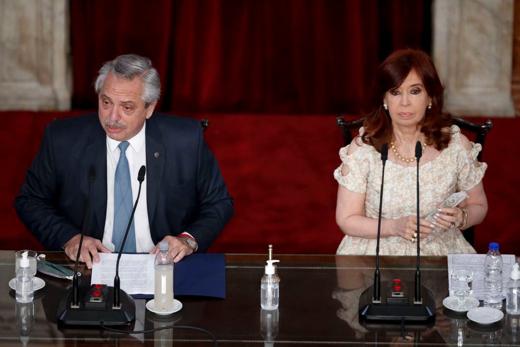 En su discurso de apertura de sesiones ordinarias, el presidente Alberto Fernández cargó contra el endeudamiento externo.