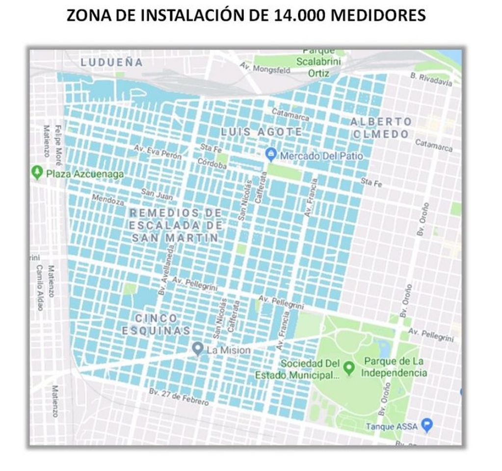 Aguas Santafesinas instalará 14 mil medidores de consumo para sus clientes en Rosario. (@AguasSantaFe)