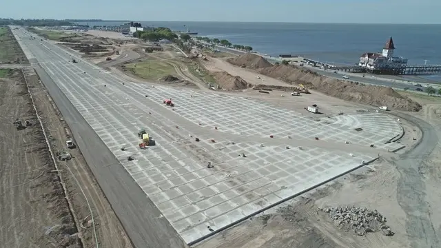 La nueva pista del Aeroparque Jorge Newbery