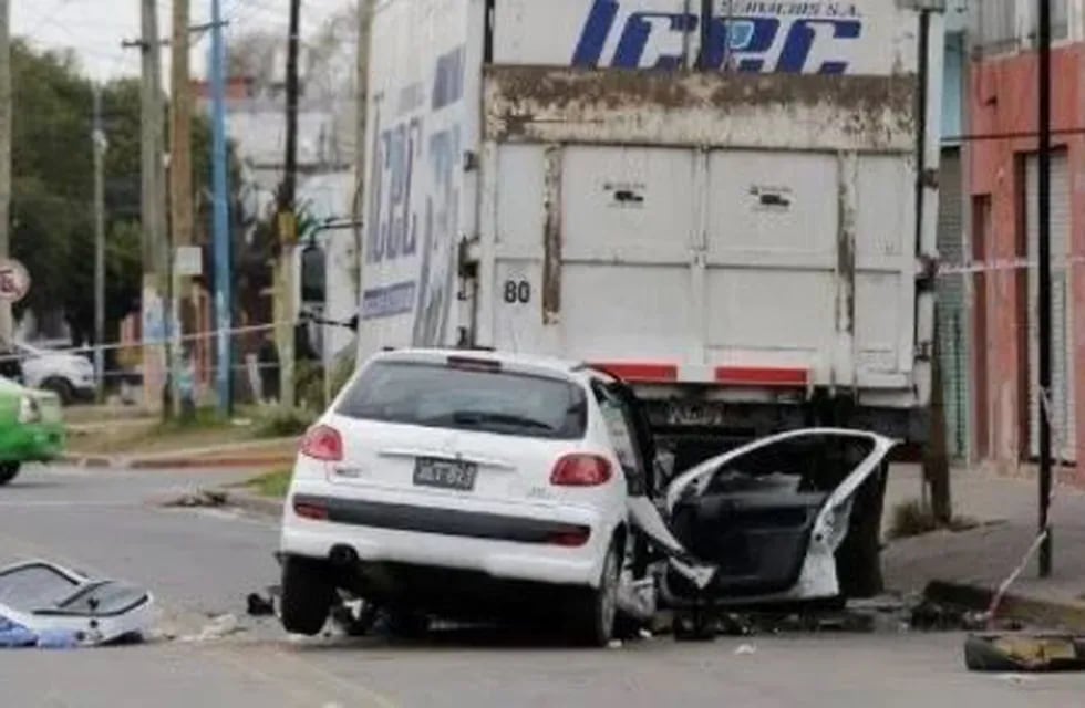 Choque fatal en Quilmes (Foto: web)