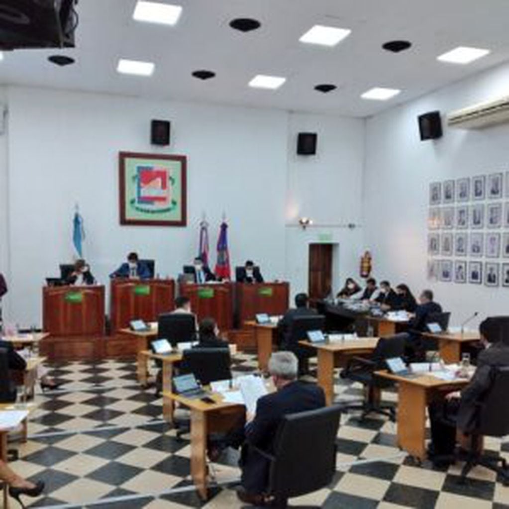 Retomaron las sesiones en el recinto del Concejo Deliberante de Posadas