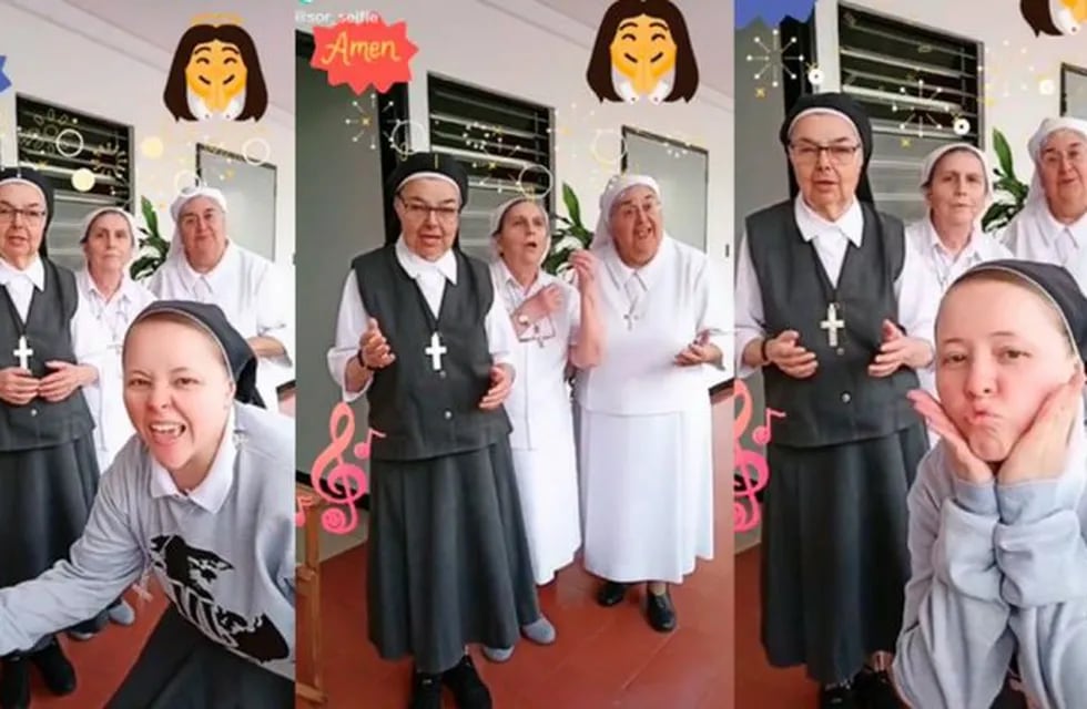 Los bailes de sacerdotes se transformaron en virales (Web)