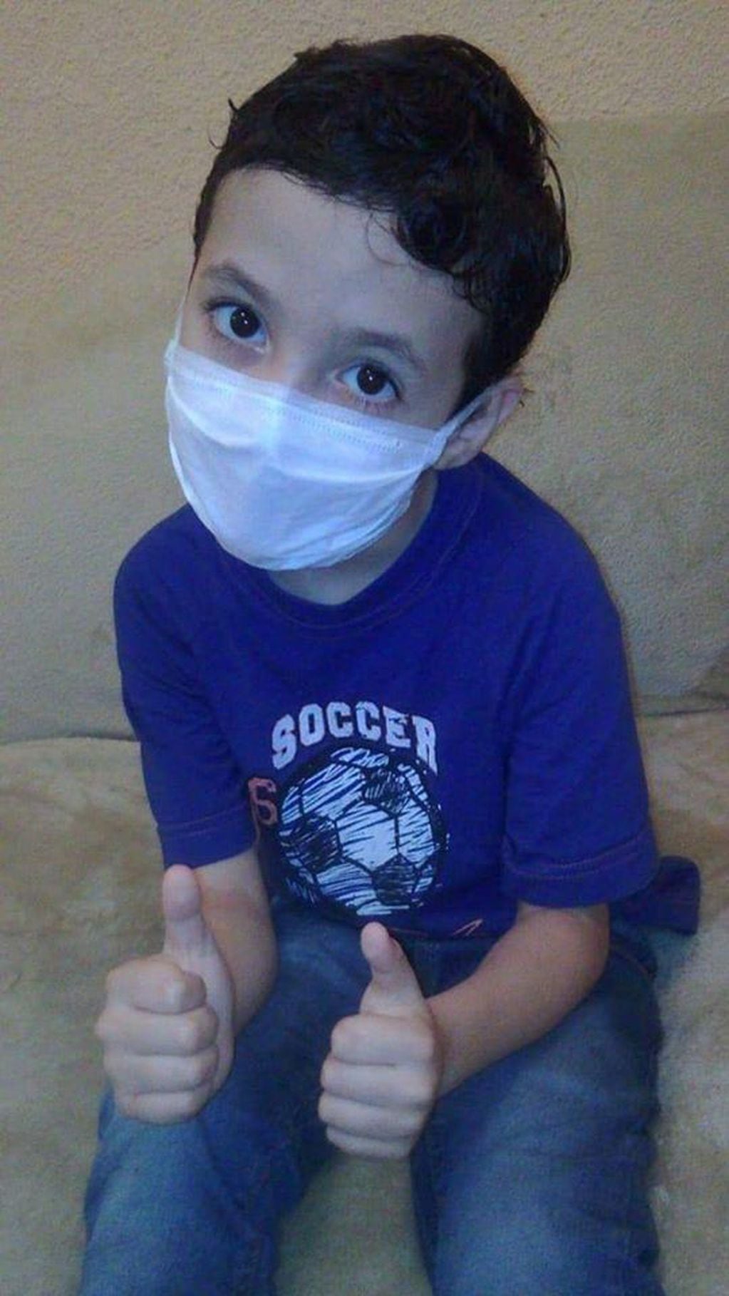 Francisco tiene seis años y necesita un transplante de médula.
