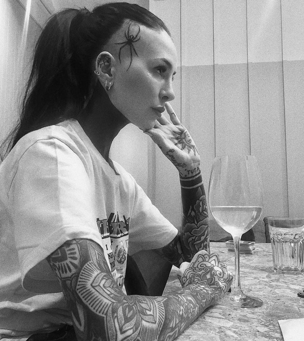 Candelaria Tinelli y su nuevo y sorprendente tatuaje (Instagram)