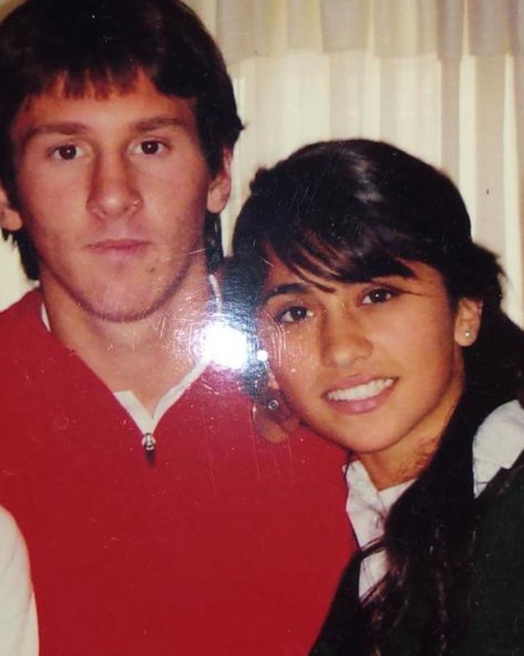 Foto inédita de los inicios del romance de Lionel Messi y Antonela Roccuzzo