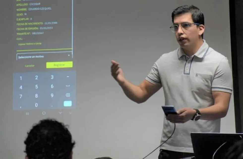 Ezequiel Escobar, desarrollador de Simmov en Jujuy