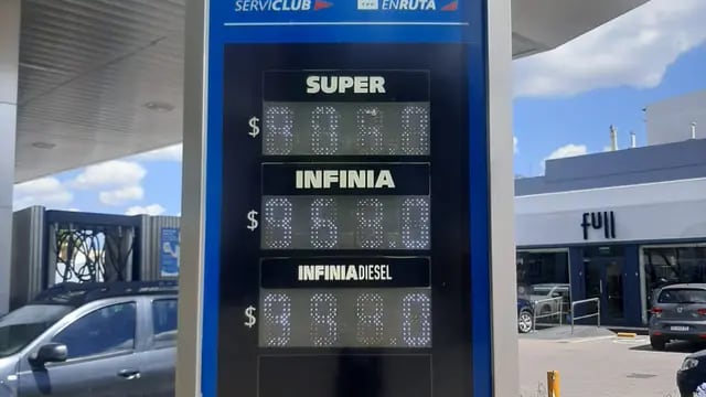 Los nuevos valores de los combustibles en Rafaela