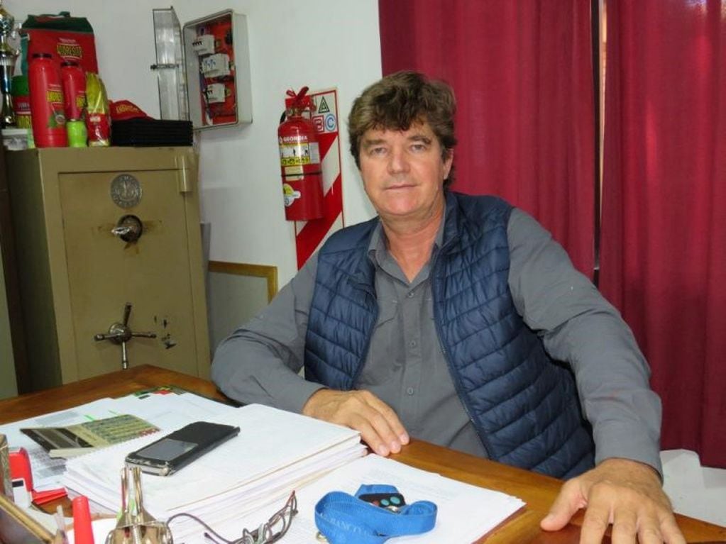 El presidente de la Cooperativa Yerbatera de Andresito, Héctor Hessler. (Foto Telenorte)