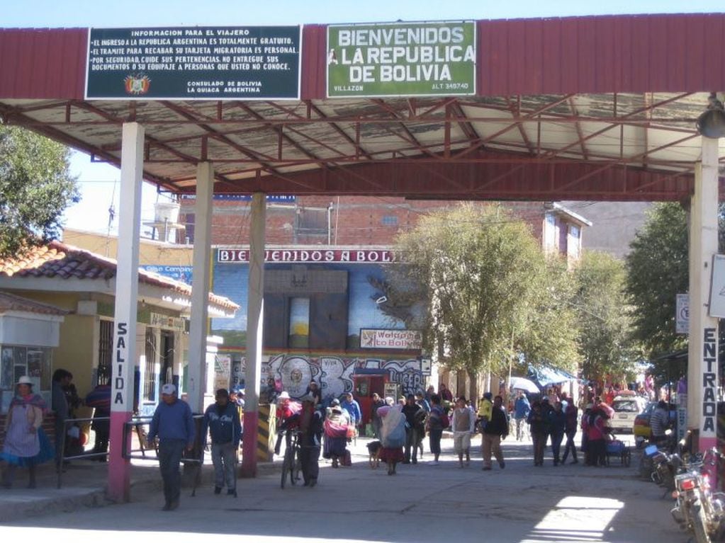 La ciudad boliviana de Villazón, límite con La Quiaca en Jujuy, es una de las fronteras argentinas más concurrida (Web)