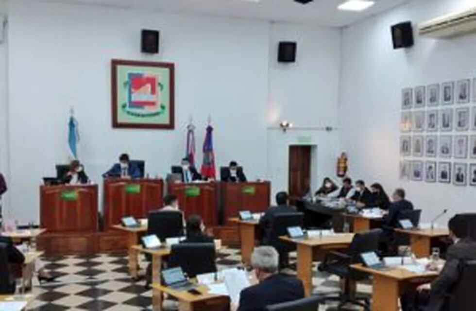 Retomaron las sesiones en el recinto del Concejo Deliberante de Posadas