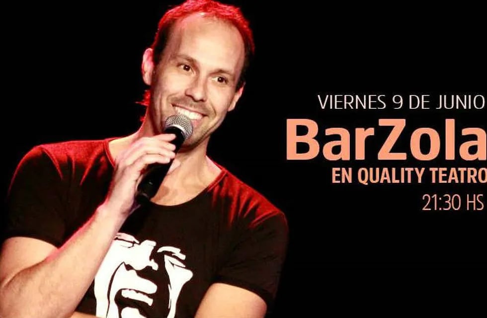 Matías Barzola, con su show en el Quality.