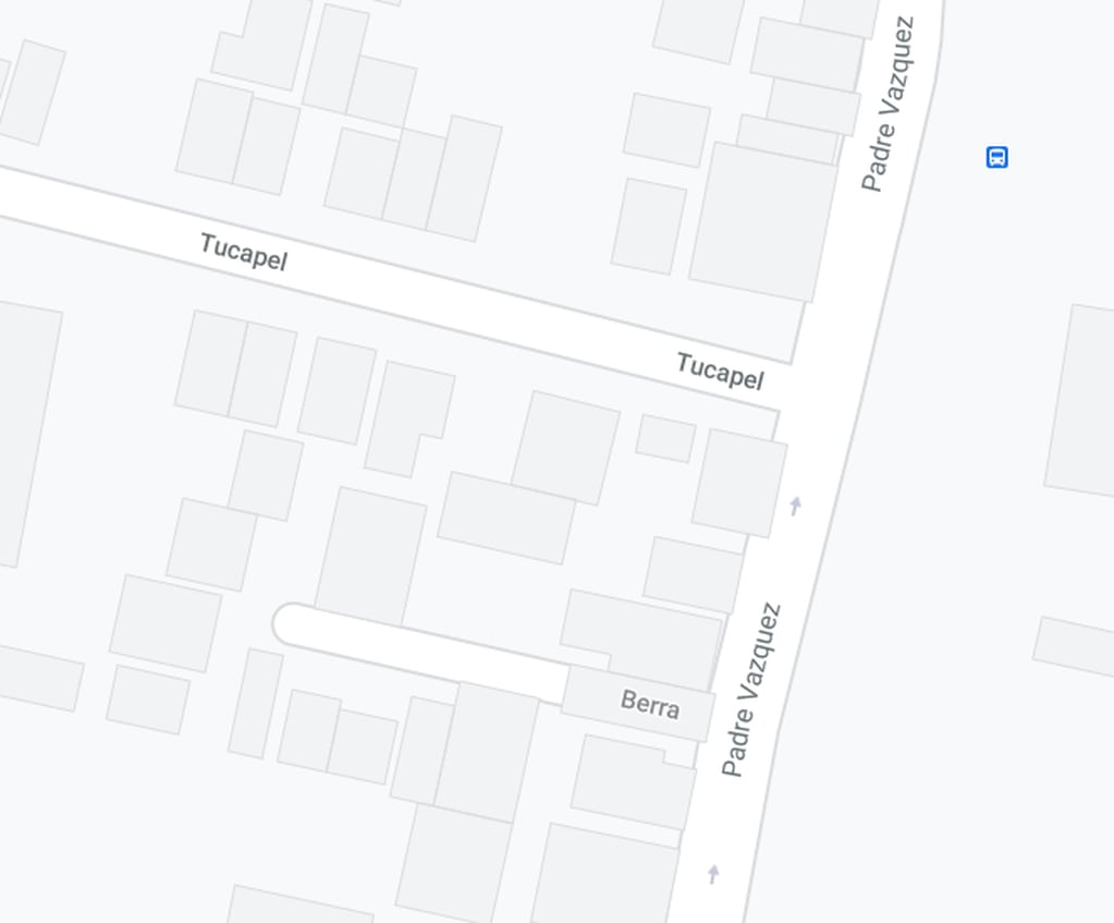 Aunque desde el 911 no lograron identificar las calles que aportó el vecino para reportar un episodio de violencia de género, en Google Maps se puede encontrar con las indicaciones aportadas. 