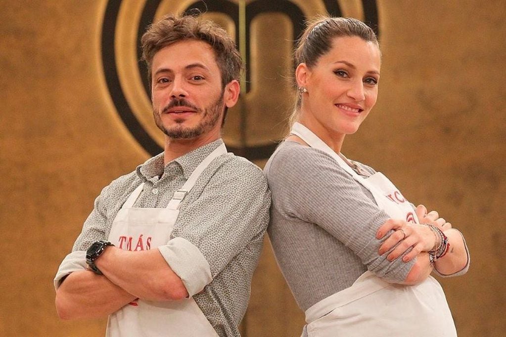 Mica Viciconte y Tomás Fonzi, finalistas de "MasterChef Celebrity 3"