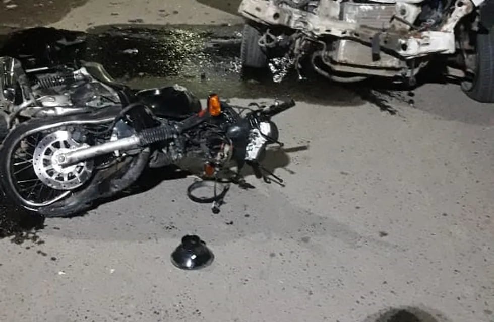 Un conductor fue capturado tras atropellar y matar a un motociclista. (Web)