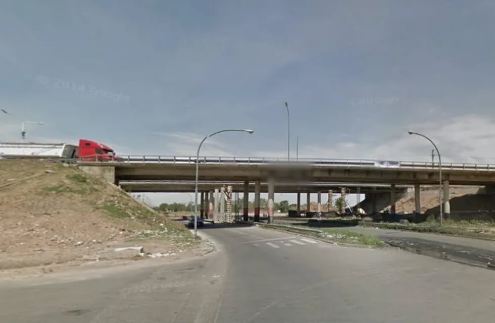 Los familiares de la víctima dejaron el dinero cerca de Avellaneda y Circunvalación. (Google Street View)