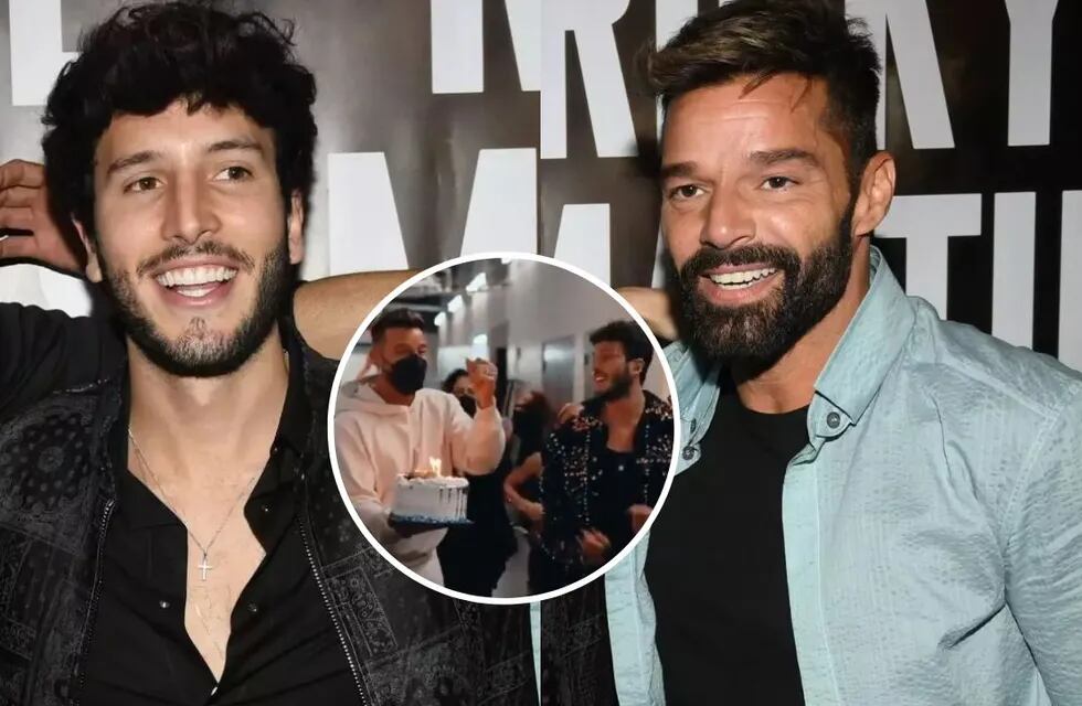 La historia detrás del pastel que Ricky Martin le regaló a Sebastián Yatra