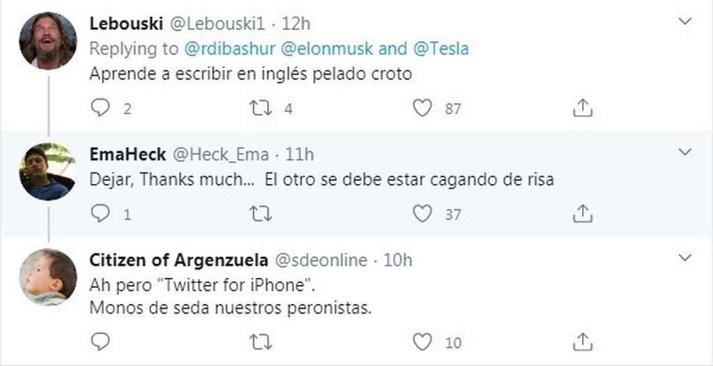 Dib Ashur pidió respiradores a Elon Musk por Twitter. (Twitter)