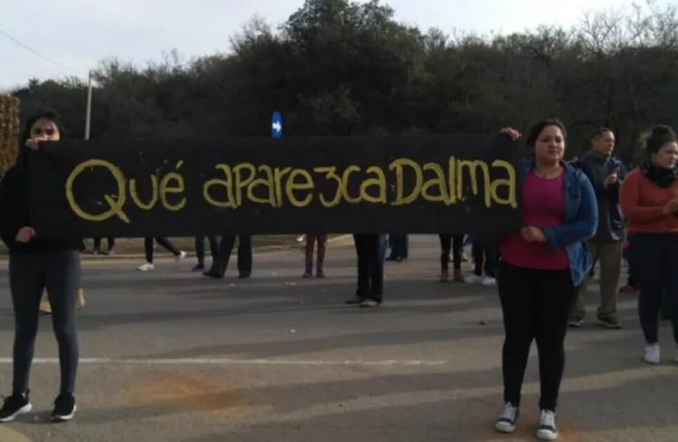 Marcha para pedir por la aparición de Dalma Ianini (Unquillo) - Foto: La Voz del Interior