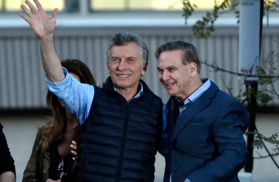 Pasarán en pantalla gigante el cierre de campaña de Macri y Pichetto (EFE/Juan Ignacio Roncoroni)