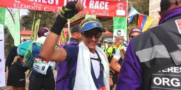 una mendocina quedó segunda entre las mujeres que corrieron la larga carrera por el Himalaya