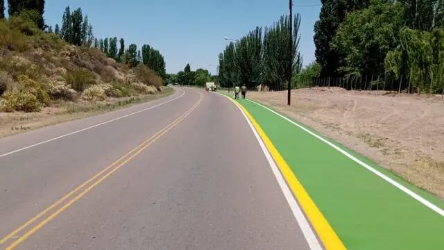 Luján construyó más de 10 km de ciclovías