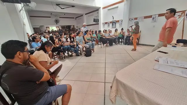 Reclamos de docentes en Jujuy
